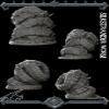 ToysCentral Basics Sandmaw, The Dune Worm | Silkstrander Worm Miniature for Tabletop Games Like D&D and War Gaming Large, Gray, 02S026-02 view 3