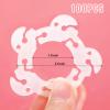 100 Pcs Balloon Clips for Arch, Flower Shape Balloon Connectors Clip Holders for Decor Balloons Arch, Balloons Column Stand Flower Clips for Baby Shower Wedding Birthday Decorations Party Supplies view 2