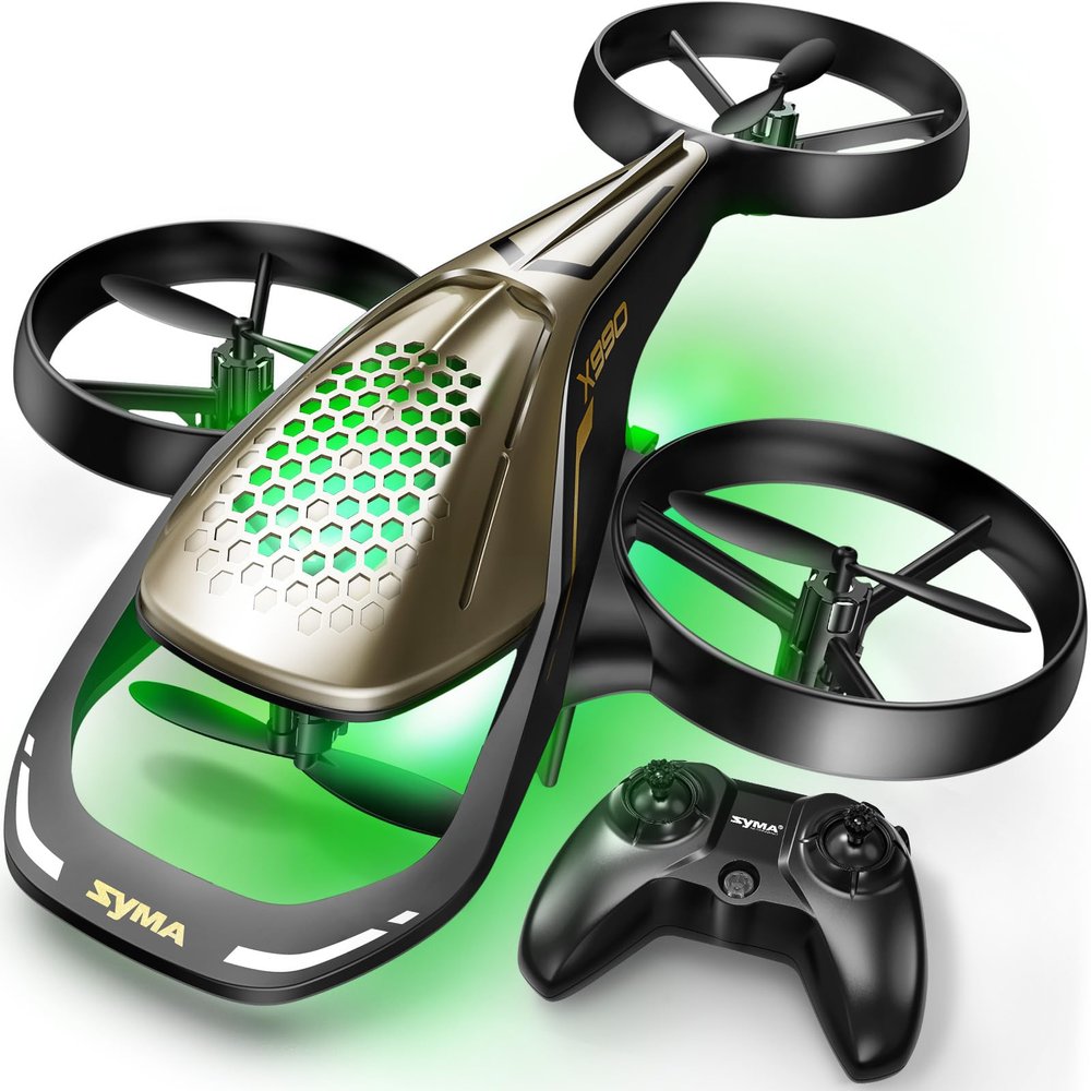 SYMA X990 RC Helicopter for Kids, Remote Control Helicopter with Amazing Stunt Tricks, 360 Propeller Protection, Altitude Hold & Gyro Stabilization, Perfect STEM Toy Gift for Boys and Girls