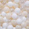 GOGOSO Balls for Ball Pit - Plastic Ball for Toddlers 1-3, Baby Kids Ball Pool Decoration 50 100 200 300 500 1000 (A White+Beige+Clear, 200 Balls) view 1