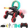 BOKSIYUR RCStunt Remote Control Car,Soft Bullet Tank,Gesture Sensing, Cars for Kids,RC Crawlers,Stunt Remote Control Car Tank for Boys, RC Cars for Kids,360Battle Tanks,for Boys Ages 8-12 Gift(red) view 1