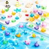140Pcs Mini Resin Axolotl, Miniature Animal Figurine, Garden Landscape Aquarium Dollhouse Ornament Potted Plants Decor for DIY Craft Garden Fairy Decoration Birthday Party Favor view 3