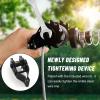 Zip line Kit 160ft for Kid and Adults up to 400lb-Special Retractors and Thickened Disc Seats,Zipline Kit for Backyard view 4