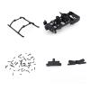 Zeyoking Original Parts for C186 BO105 RC Helicopter, Includes Landing Skid, Main Frame, Screw Kit, Servo Mount view 1