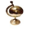 5 Inch Approx. Golden Pure Solid Brass Small World Globe Handmade Materials: Brass, Metal view 1