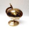 5 Inch Approx. Golden Pure Solid Brass Small World Globe Handmade Materials: Brass, Metal view 3