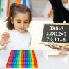 12x12 Multiplication Pop Game & Math Chart | Interactive Learning Toy for Kids | Teacher-Approved Classroom Tool | Stress Relief STEM Gift with Multiplication Table view 2
