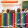 12x12 Multiplication Pop Game & Math Chart | Interactive Learning Toy for Kids | Teacher-Approved Classroom Tool | Stress Relief STEM Gift with Multiplication Table view 4