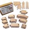 44 Pcs Wooden Train Track Expansion Pack view 1