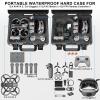 Lekufee Waterproof Hard Carrying Case for DJI Avata 2,Fly More Combo,Goggles 3(NOT for Goggles N3),RC Motion 3,FPV Remote Controller 3 and Accessories(Case Only) view 2