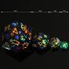 85MM Large Dragon Eyebal Dice, DND 85mm Jumbo D20 with Gift Case, Sharp Edge Polyhedral Dice for Dungeons and Dragons(Mixed Colors Eyeball-Small Eyeball) view 2
