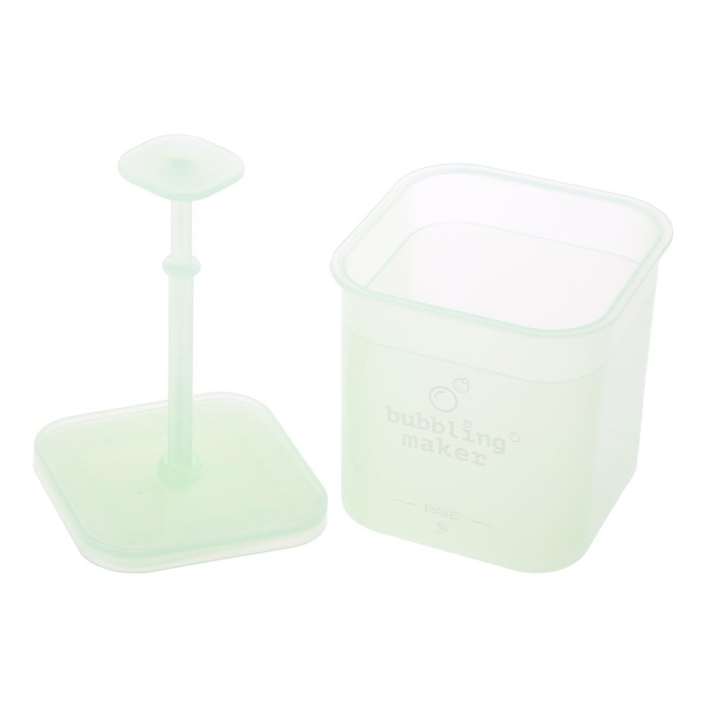 BEIDUOYANG Portable For Cleanser Foam Cup Whip Bubble Maker For Cleanser Foam Maker Bubble Foamer Bubbler For Foam, Green