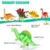 Awsoo 30 Dinosaurs Toys for Kids 3-5 6 7, Realistic Dinosaur Toys with Storage Egg Gifts for Kids 3 4 5 6Tyrannosaurus rex Toy for ages3 4 as Birthday Gift view 3