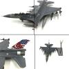 GeRRiT 8.1 1/72 Scale F-16D Fighter Model Airplane Aircraft Model Jet Collectibles Diecast Plane Model for Collection Gift Ornament view 3