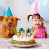 10 Pcs Jungle Safari Animal Cake Toppers with Elephant Giraffe Lion Monkey Glittery Tropical Leaves, Cute Jungle Animals Cake Decoration for Jungle Themed Party Birthday Party view 2