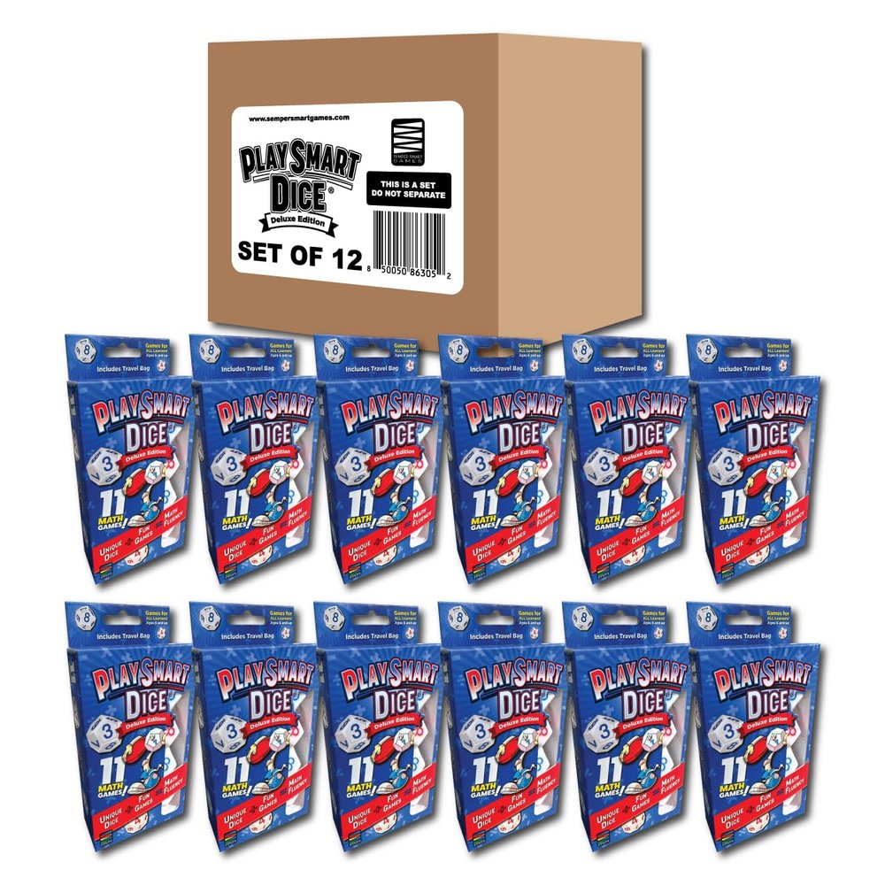 Play Smart Dice Deluxe Case Pack of 12 Sets