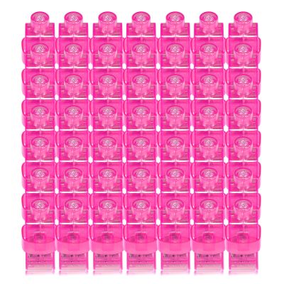 Finger Lights, 50Pcs Finger Flashlights for Kids Adult Glow Party Favors Bulk, Light Up Led Finger Light for Valentine's Day Easter Egg Hunt Classroom Prizes Halloween Christmas Gifts- Pink
