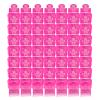 Finger Lights, 50Pcs Finger Flashlights for Kids Adult Glow Party Favors Bulk, Light Up Led Finger Light for Valentine's Day Easter Egg Hunt Classroom Prizes Halloween Christmas Gifts- Pink view 1