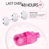 Finger Lights, 50Pcs Finger Flashlights for Kids Adult Glow Party Favors Bulk, Light Up Led Finger Light for Valentine's Day Easter Egg Hunt Classroom Prizes Halloween Christmas Gifts- Pink view 3