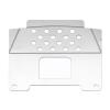 VERBANA for WPL D12 1/10 RC Truck Car Metal Chassis Armor Axle Protector Plate Decoration Kit Replacement for WPL D12 1/10 RC Truck Car Accessories, Silver view 1