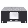 VERBANA for WPL D12 1/10 RC Truck Car Metal Chassis Armor Axle Protector Plate Decoration Kit Replacement for WPL D12 1/10 RC Truck Car Accessories, Silver view 3