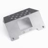 VERBANA for WPL D12 1/10 RC Truck Car Metal Chassis Armor Axle Protector Plate Decoration Kit Replacement for WPL D12 1/10 RC Truck Car Accessories, Silver view 4