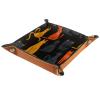 Abstract Cat Pattern Microfiber Leather Dice Trays Folding for RPG DND Table Games, Leather Dice Holder Storage Box Portable Folding Rolling Dice Tray, 20.5x20.5cm view 2