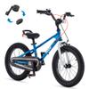 RoyalBaby EZ Kids Bike 16 Inch Balance Pedal Switchable Bicycle, Blue view 1