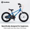 RoyalBaby EZ Kids Bike 16 Inch Balance Pedal Switchable Bicycle, Blue view 3
