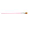 Flat Paint Brush, Long Handle Artist Brush Kids Paint Brushes Nylon Paint Brushes Acrylic Paint Brushes Paint Brushes for Acrylic Painting(makalong pink) view 4