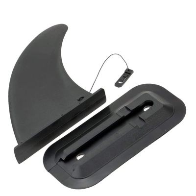 DingMotuo 1Set Kayak Inflatable Surfboard Slide-in Fins Detachable Water Divider Be Used to Install T10 T60 RC Boat Underwater Thrusters