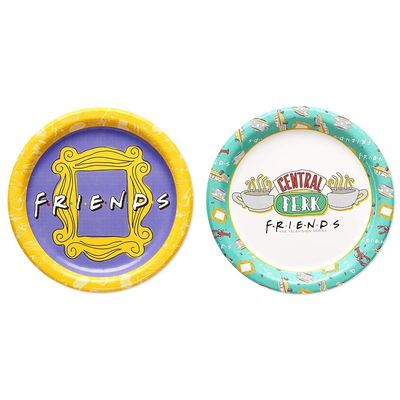 American Greetings Friends Party Supplies, Dinner Plates (36-Count) and Dessert Plates (36-Count)