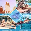 2 Pack Pool Chair Float Adjustable Inflatable Adult Lounge Chairs, Noodle Hammock Water Floaties for Pool & Lake Heavy Duty view 3