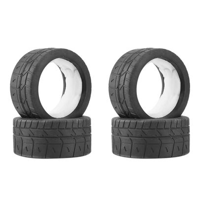 VERBANA 4Pcs for ZD-Racing EX-07 EX07 1/7 RC Car Rubber Tire with Foam Insert Kit Replacement for ZD-Racing EX-07 EX07 1/7 RC Car Upgrade Accessories Parts