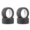 VERBANA 4Pcs for ZD-Racing EX-07 EX07 1/7 RC Car Rubber Tire with Foam Insert Kit Replacement for ZD-Racing EX-07 EX07 1/7 RC Car Upgrade Accessories Parts view 1