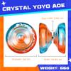 AOE Professional Yoyo for Kids 8-12 or Above, Responsive Yo yo with Deep Finger Holes, Dual Function Trick Yo-yo for Adults, with Unresponsive Bearing, 10 Strings, Case view 3