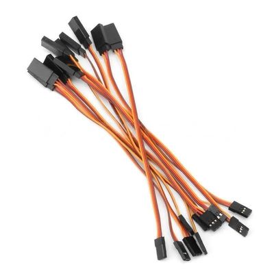 60core 15/20/30/50/60cm RC Servo Extension Cord Cable Wire Lead JR for Rc Airplane ACCS DIY Parts (10pcs 300mm 60core)