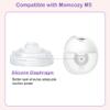 6Pcs Diaphragm Compatible with Momcozy M5 Breast Pump, Breast Pump Replacement Accessories for M5 Diaphragm, for Momcozy Pump Replacement Accessories view 2