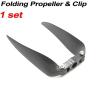 1set Folding Propeller Clip 5MM/6MM Match with KMP Folding Propeller for RC Airplane Racing Drone Fixed-Wing DIY Accessories (1set 6mm 11x8) view 2