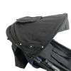Baby Stroller Sun Shade Cover Stroller Sun Canopy Awning for Pram Pushchair Buggy Parasol Sun Umbrella with Pockets Mesh Window Adjustable Retractable view 1