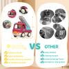 PANITU Baby Toys Push Cars for 1 2 3 Year Old 2 Pack Friction Powered Airplane Fire Trucks for Toddlers 1-3 Lights and Musical Toys for 1 Year Old First Birthday Gifts for Toddler view 2