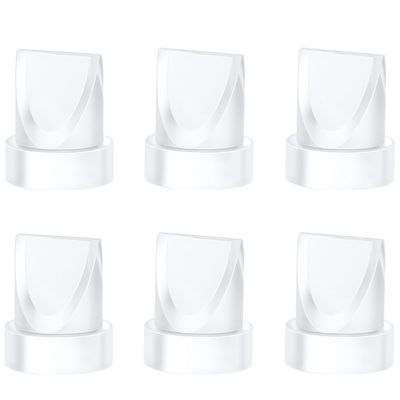 6PCS Duckbill Valves Compatible with Momcozy M5/M6 Wearable Breast Pump, Replacement Pump Parts Accessories Compatible for V2 Pro/V1 Pro Hands Free Breast Pump Parts, Not Original Mom Cozy Accessories