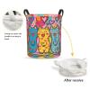 Foruidea Cartoon Cat Style Laundry Basket,Laundry Hamper,Collapsible Storage Bin, Oxford Fabric Clothes Baskets,Nursery Hamper For Home,Office,Dorm,Gift Basket, Medium view 2