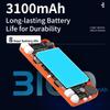 RG28XX Retro Video Handheld Game Console Linux OS Game Player 64G TF Card 5500+ Games 3100mAh Battery Compatible with Bluetooth and WiFi(Lava Orange) view 3