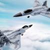 Hylukon F-22 RC Plane 2 Channel 2.4GHz Remote Control Airplane Gliding F22 Aircraft Model EPP RC Glider Toy for Adults Teen Easy to Fly Airplane Toy for Beginners view 2