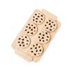Play Cookies Set Kitchen Toy Wooden Pretend Play Cookie Birthday Gift for Kids Child Montessori Toys For Toddler Cooking Toys Playroom Decor Birthday Baby Gift Neutral Room Kids Gift 2nd 3rd view 1