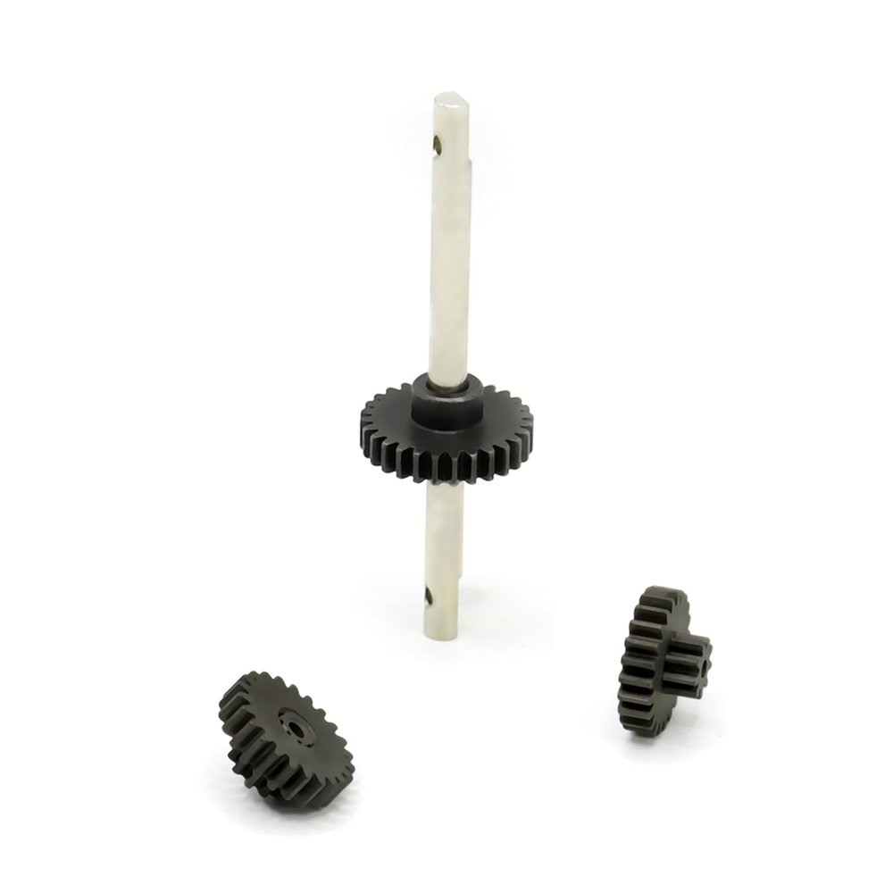 Mesimsple Steel Gearbox Transmission Gear Axle Set for MN 1/12 MN82 LC79 MN78 Upgrades Part