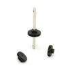 Mesimsple Steel Gearbox Transmission Gear Axle Set for MN 1/12 MN82 LC79 MN78 Upgrades Part view 1