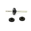 Mesimsple Steel Gearbox Transmission Gear Axle Set for MN 1/12 MN82 LC79 MN78 Upgrades Part view 4