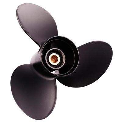 Rareelectrical Aluminum Propeller Compatible with Nissan/Tohatsu 70C Large